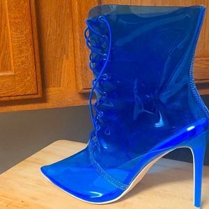 Clear, Shoe Boots